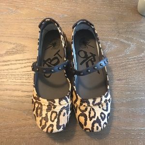 OTBT Gamine leopard print flats 9.5